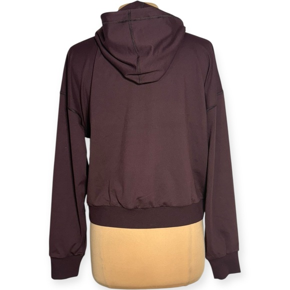 Vuori Halo Modern Full Zip Hoodie Raisin - Picture 5 of 9